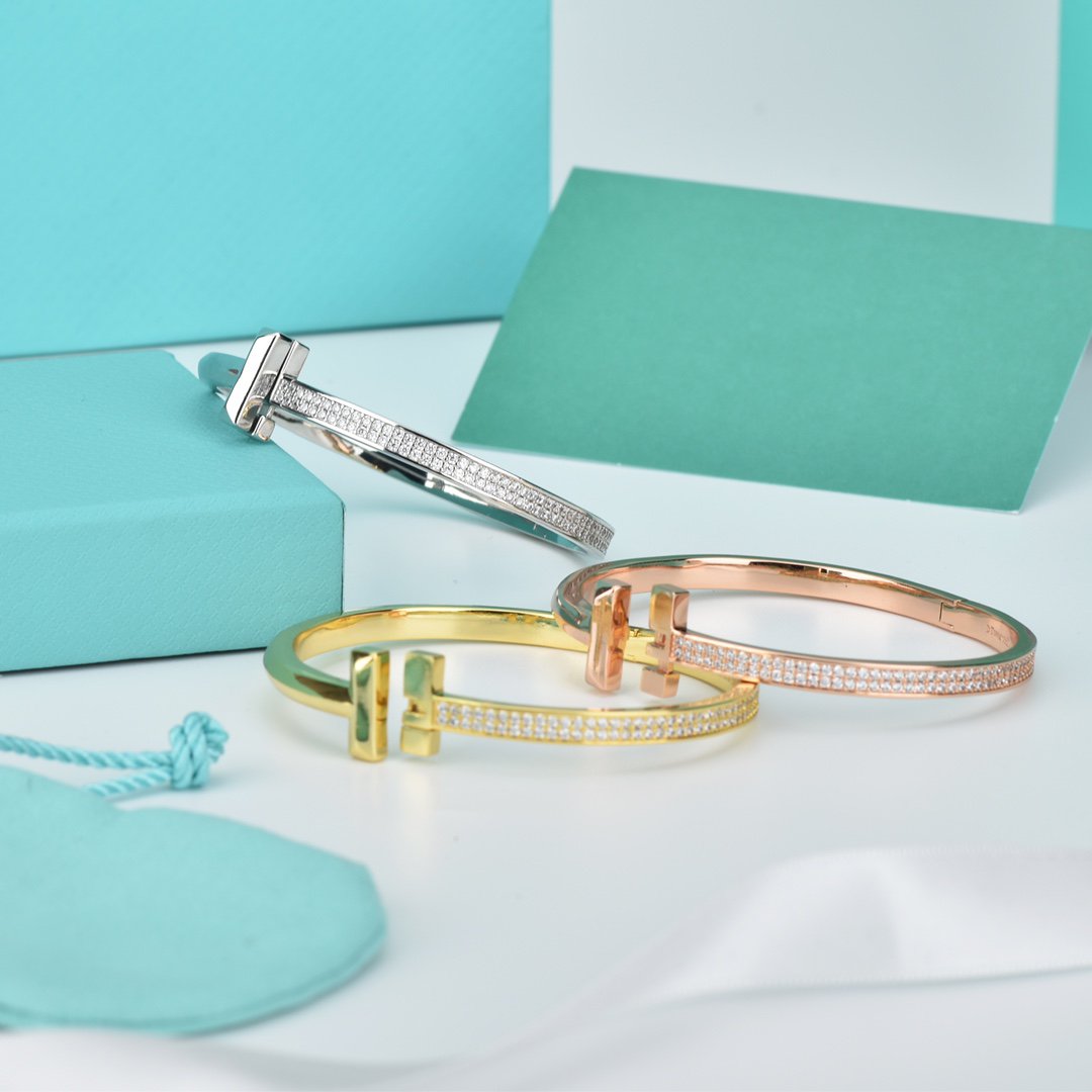 [Lumi Jewelry]WIDE DIAMONDS HINGED BANGLE