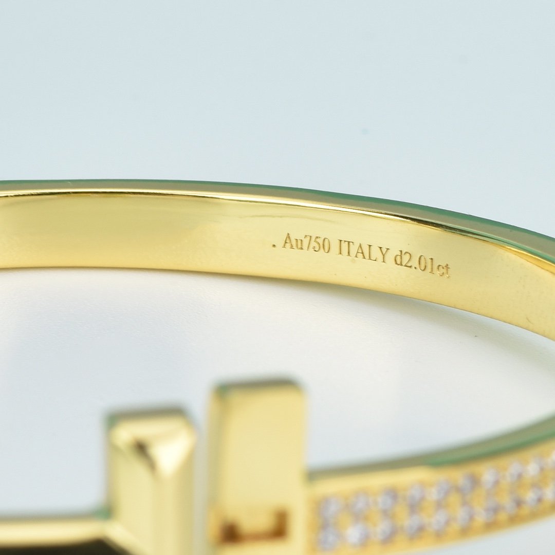 [Lumi Jewelry]WIDE DIAMONDS HINGED BANGLE