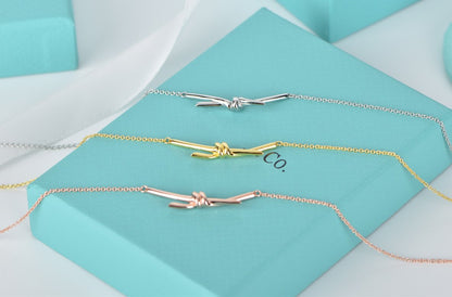 [Lumi Jewelry]KNOT NECKLACE