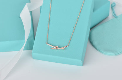[Lumi Jewelry]KNOT NECKLACE