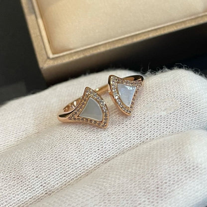 [Lumi Jewels]DREAM MOP DIAMOND OPEN RING