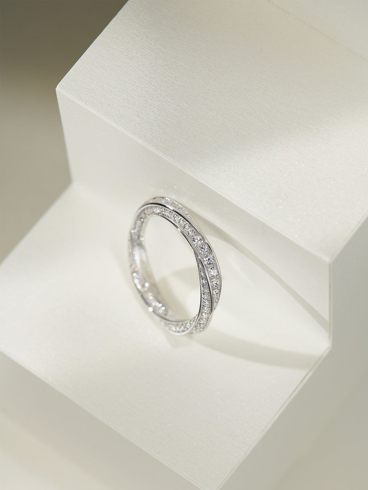 [Lumi Jewelry]SPIRAL DIAMOND RING