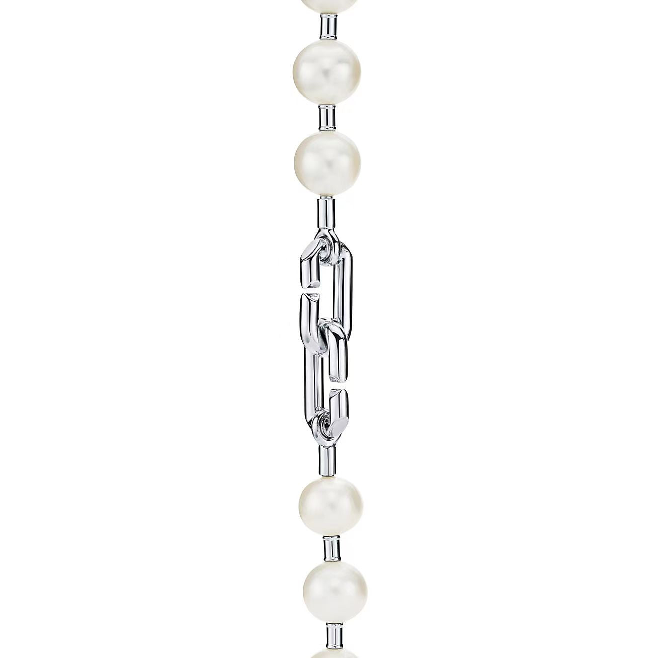 [Lumi Jewelry]HARDWEAR PEARL WRAP NECKLACE