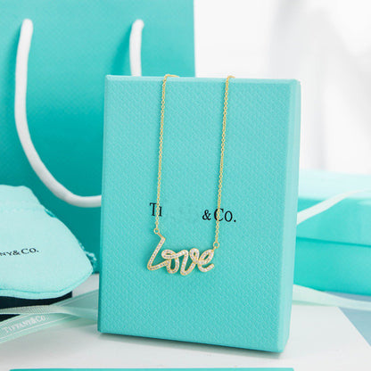 [Lumi Jewelry]PALOMA S GRAFFITI LOVE NECKLACE DIAMOND