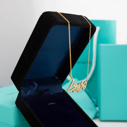 [Lumi Jewelry]PALOMA S GRAFFITI LOVE NECKLACE DIAMOND