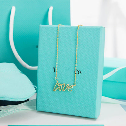 [Lumi Jewelry]PALOMA S GRAFFITI LOVE NECKLACE