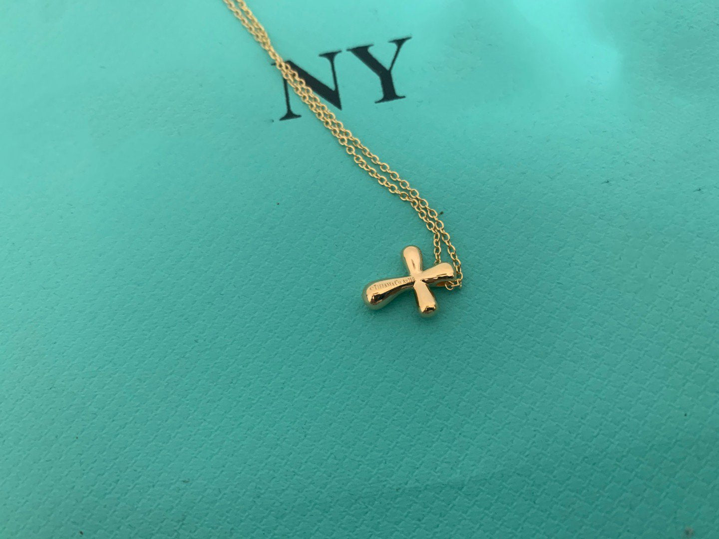 [Lumi Jewelry]CROSS PENDANT MINI BARE CROSS NECKLACE