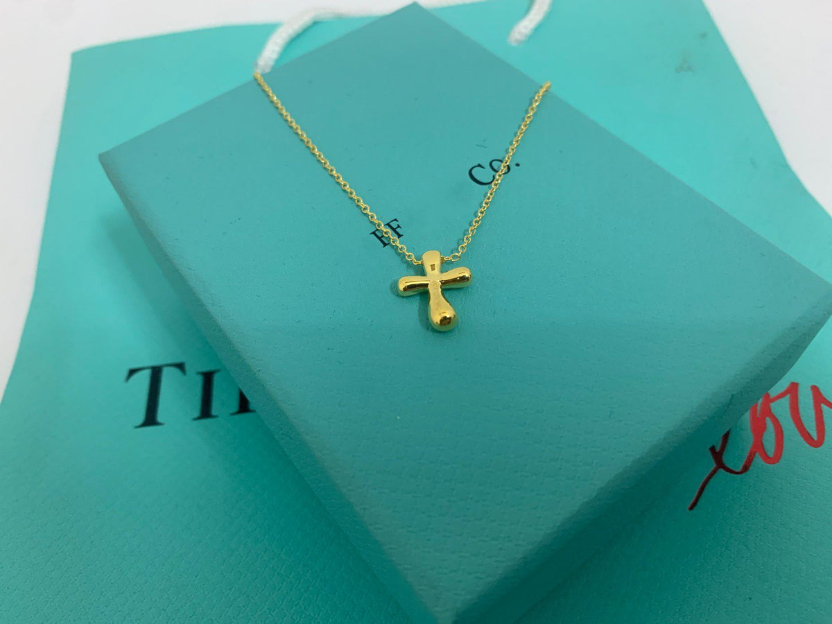 [Lumi Jewelry]CROSS PENDANT MINI BARE CROSS NECKLACE