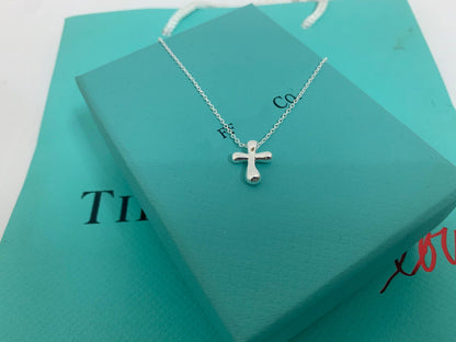 [Lumi Jewelry]CROSS PENDANT MINI BARE CROSS NECKLACE