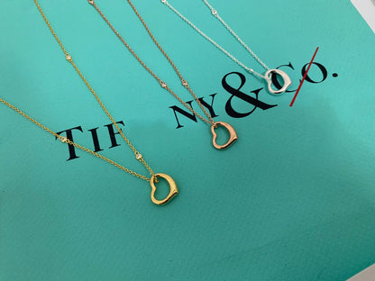 [Lumi Jewelry]HEART NECKLACE PENDANT STERLING