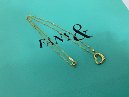 [Lumi Jewelry]HEART NECKLACE PENDANT STERLING