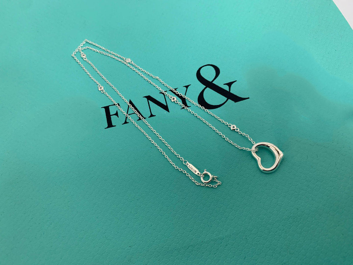 [Lumi Jewelry]HEART NECKLACE PENDANT STERLING