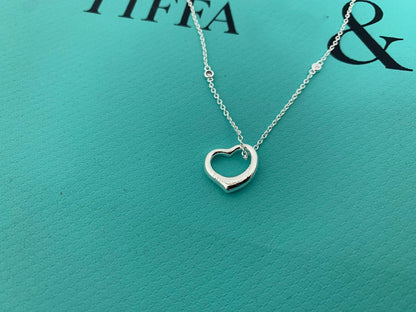 [Lumi Jewelry]HEART NECKLACE PENDANT STERLING