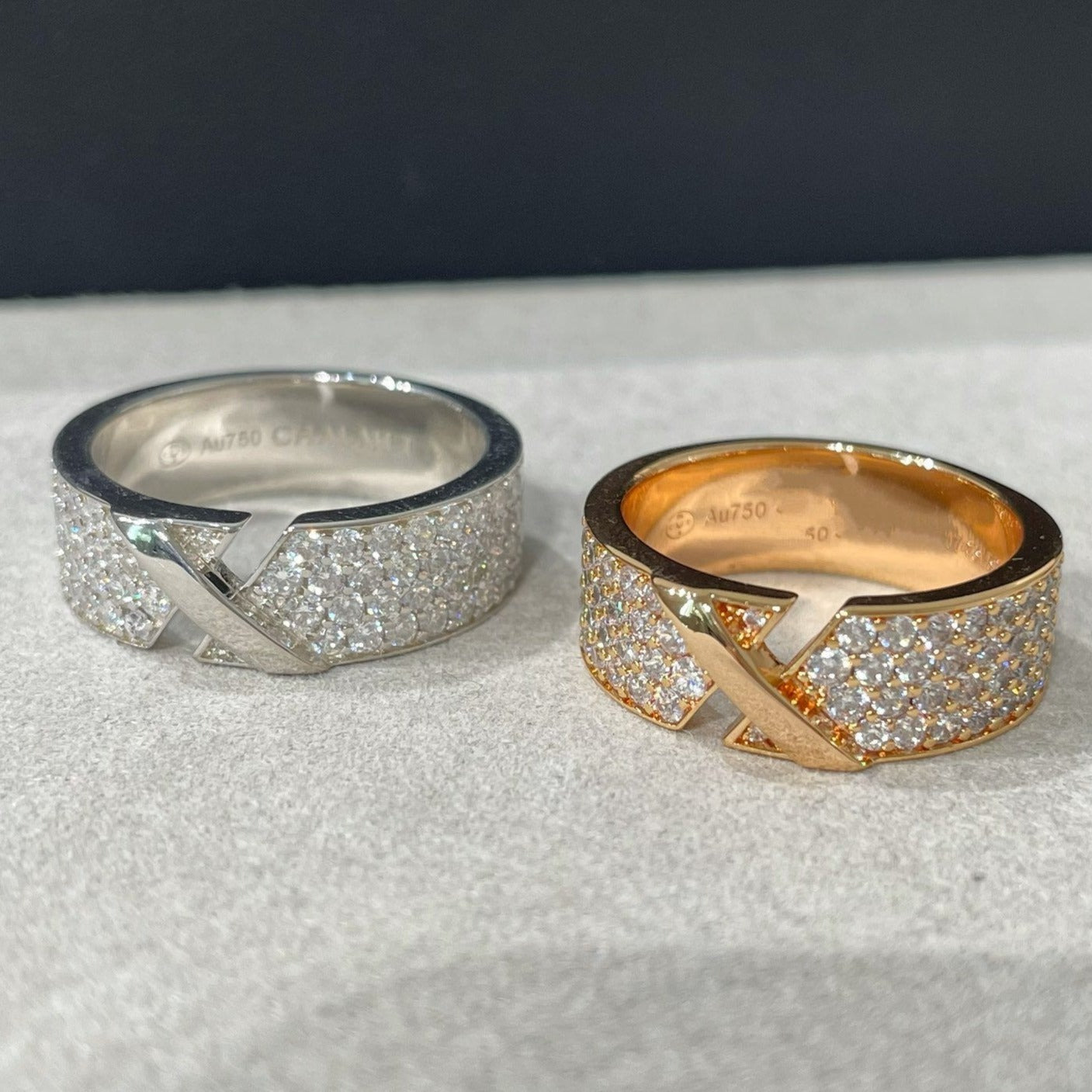 [Lumi Jewels]LIENS EVIDENCE  DIAMOND PAVED RING