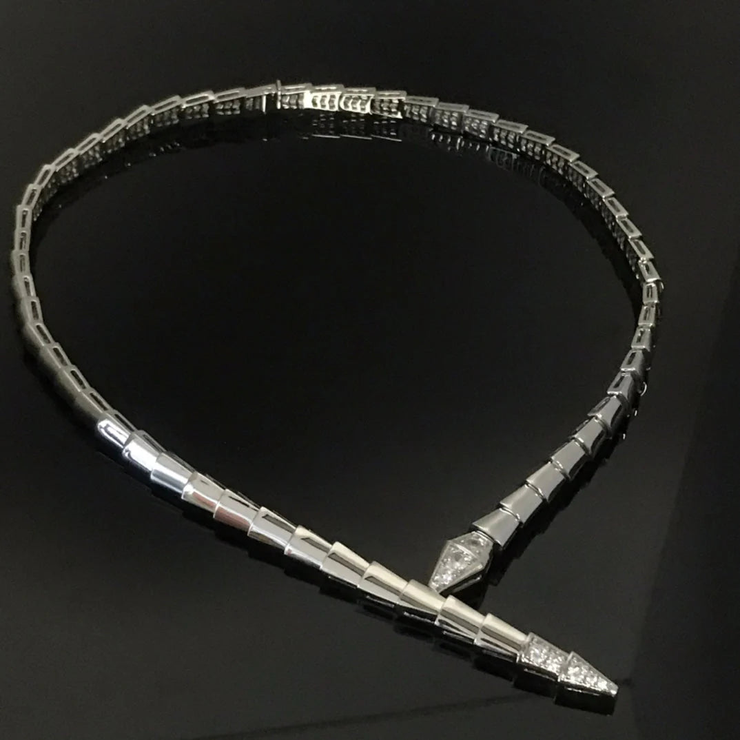 [Lumi Jewels]SERPENTI NECKLACE set with diamonds