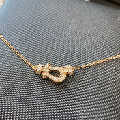 [Lumi Jewels]FORCE 10 DIAMOND PINK GOLD NECKLACE MINI MODEL