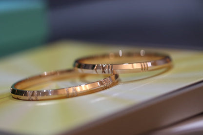 [Lumi Jewelry]ATLAS X PINK GOLD BRACELET