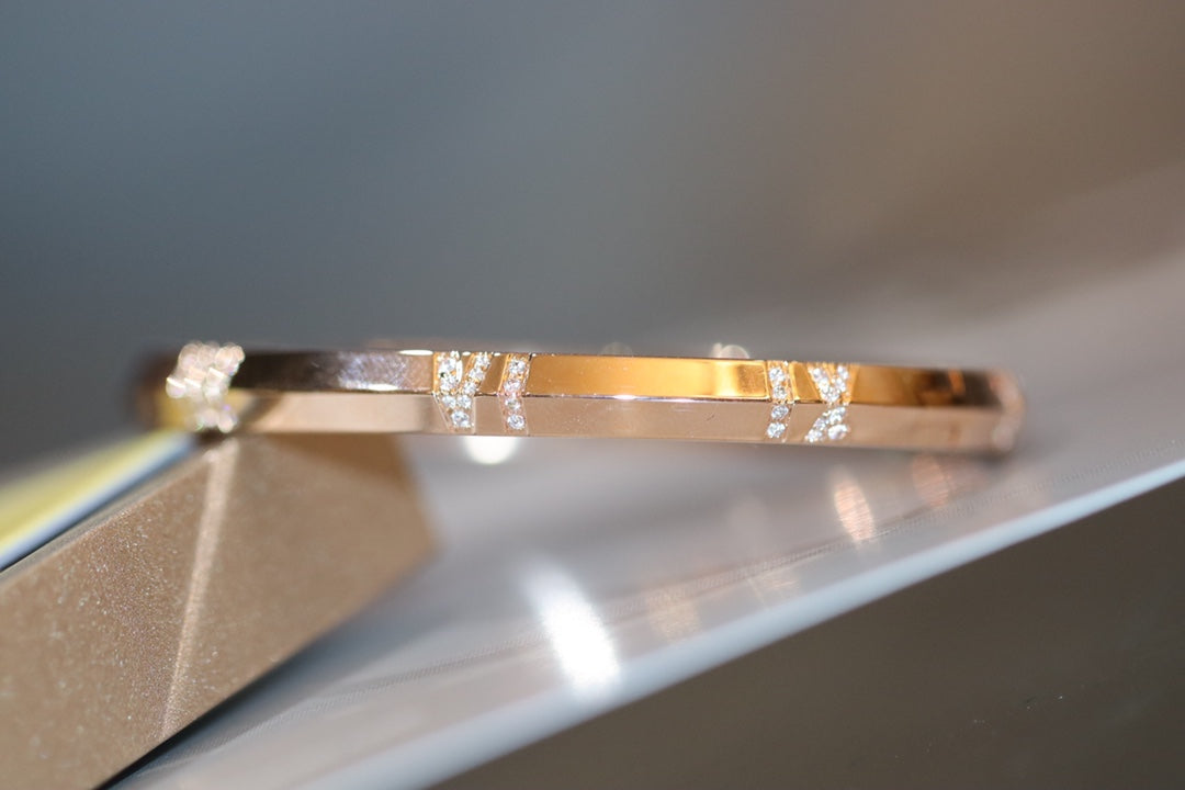 [Lumi Jewelry]ATLAS X PINK GOLD BRACELET