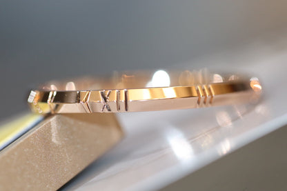 [Lumi Jewelry]ATLAS X PINK GOLD BRACELET