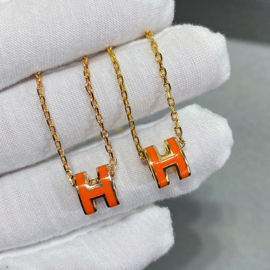 [Lumi Jewels]MINI POP H NECKLACE