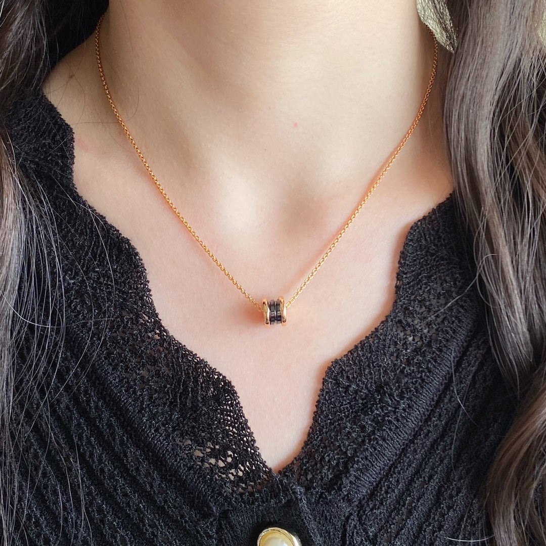 [Lumi Jewels]ZERO 1 CERAMIC MINI NECKLACE