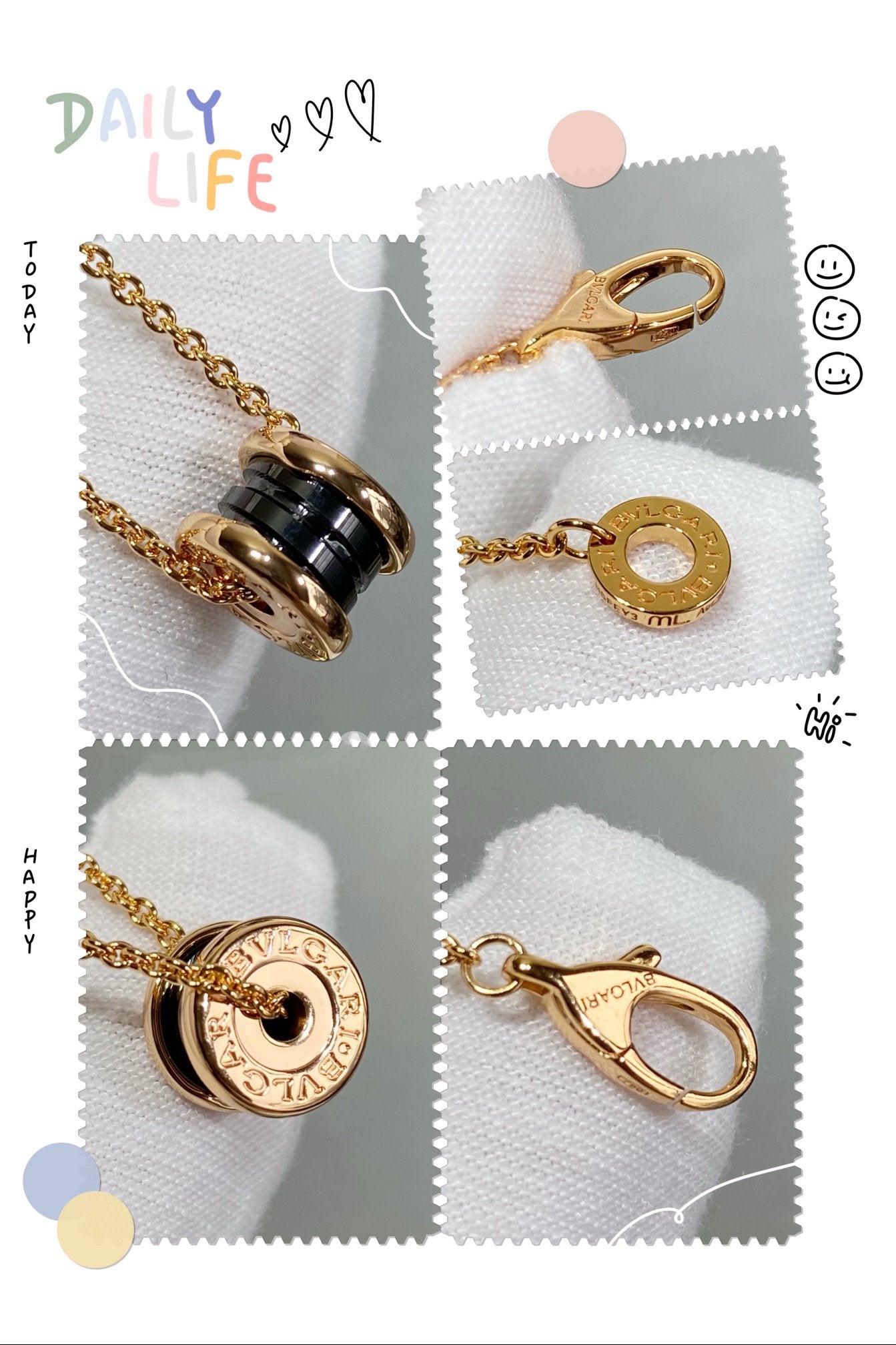 [Lumi Jewels]ZERO 1 CERAMIC MINI NECKLACE