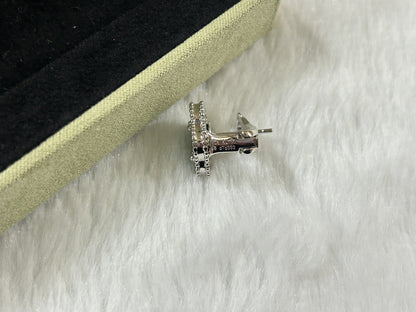 [Lumi Jewels]CLOVER PIETERSITE MEDIUM STUD EARRINGS
