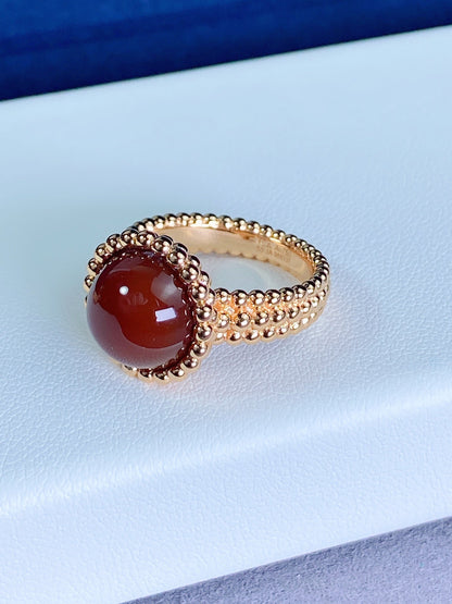 [Lumi Jewels]PERLEE COULEURS ROSE GOLD RING
