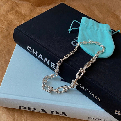 [Lumi Jewelry]HARDWEAR SILVER CHOKER