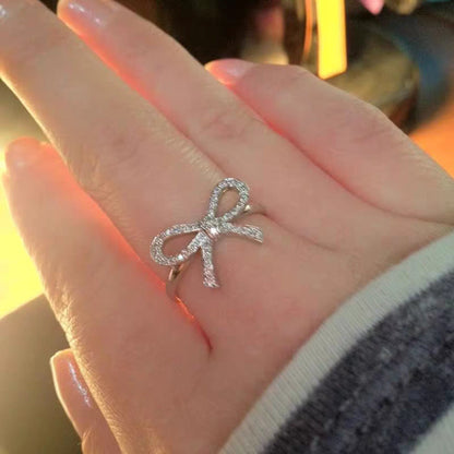 [Lumi Jewelry]TWIST BOW RING