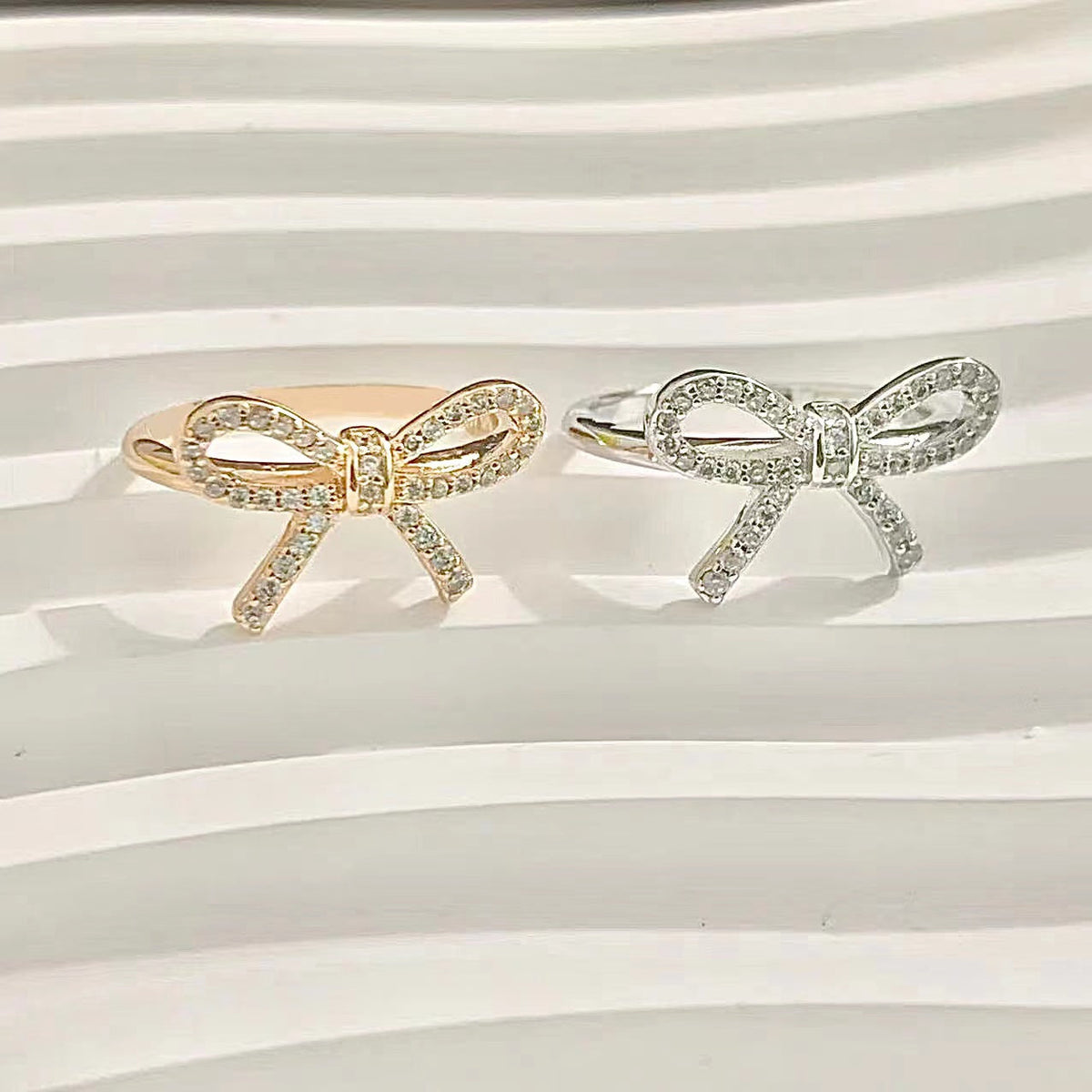 [Lumi Jewelry]TWIST BOW RING