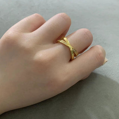 [Lumi Jewelry]ATLAS X DIAMOND RING