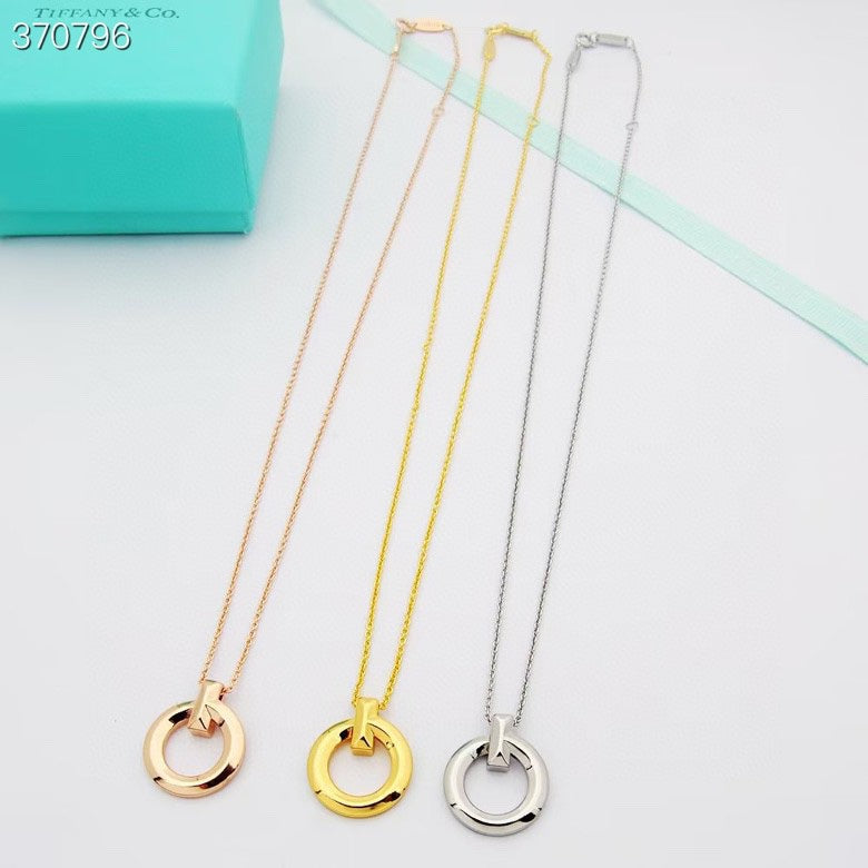 [Lumi Jewelry]T1 CIRCLE MEDIUM NECKLACE