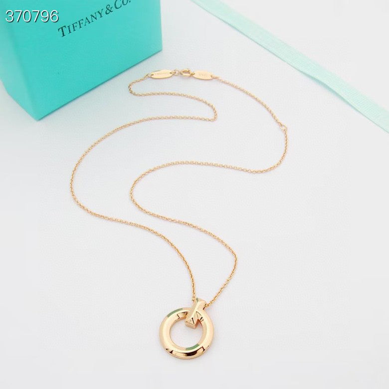 [Lumi Jewelry]T1 CIRCLE MEDIUM NECKLACE