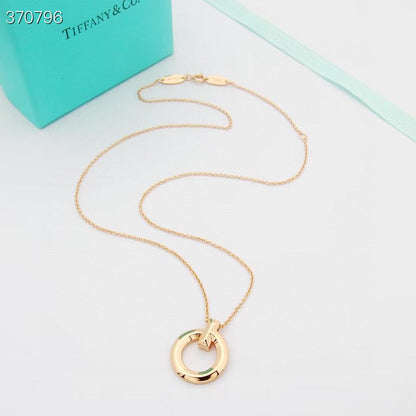 [Lumi Jewelry]T1 CIRCLE MEDIUM NECKLACE