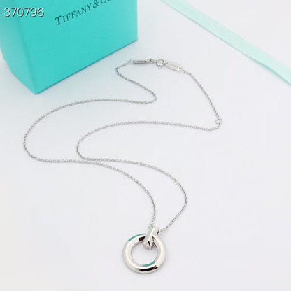 [Lumi Jewelry]T1 CIRCLE MEDIUM NECKLACE