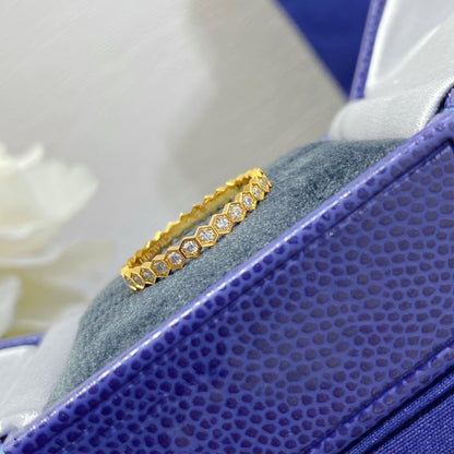 [Lumi Jewels]BEE LOVE DIAMOND PAVED SMALL RING