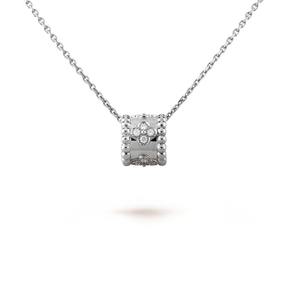 [Lumi Jewels]PERLEE PEDANT SIVLER DIAMOND NECKLACE