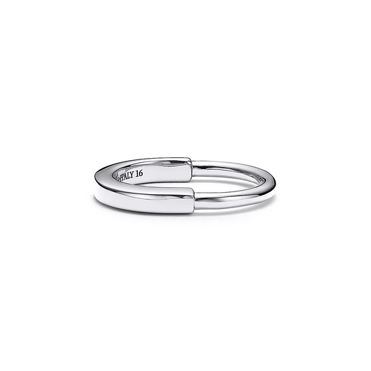 [Lumi Jewelry]LOCK RING SILVER