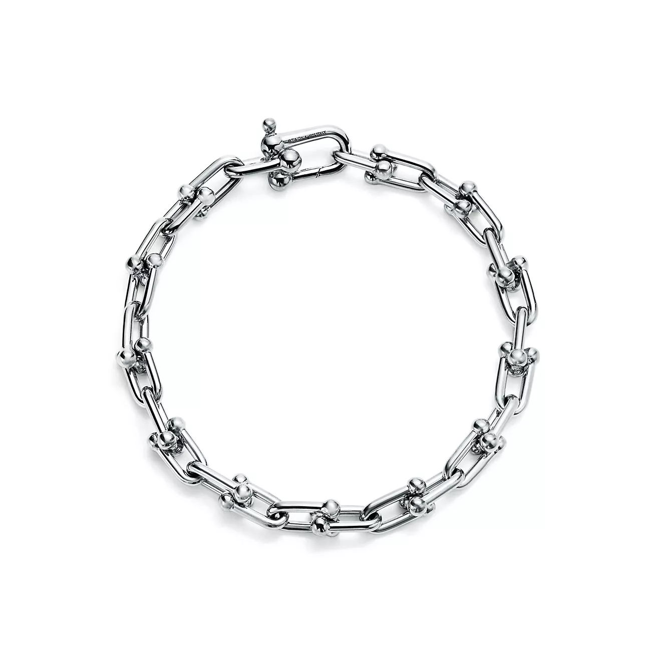 [Lumi Jewelry]HARDWEAR SMALL LINK 26 MOTIF SILVER BRACELET