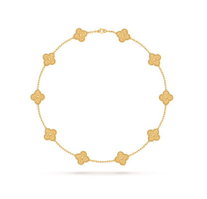 [Lumi Jewels]CLOVERS THE 10-MOTIFS NECKLACE