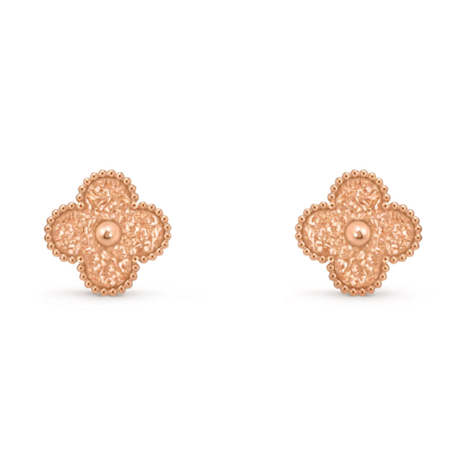 [Lumi Jewels]CLOVER MEDIUM 1 MOTIFS LAVA EARRINGS