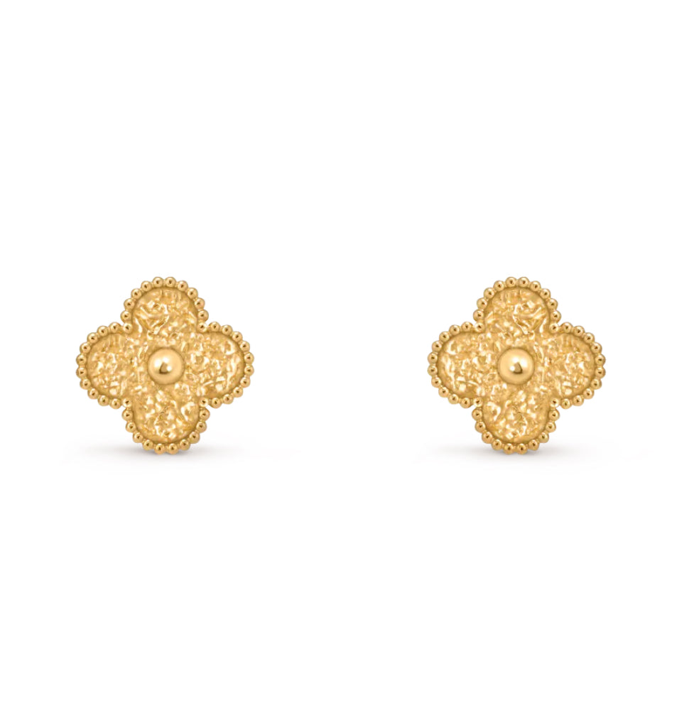 [Lumi Jewels]CLOVER MEDIUM 1 MOTIFS LAVA EARRINGS