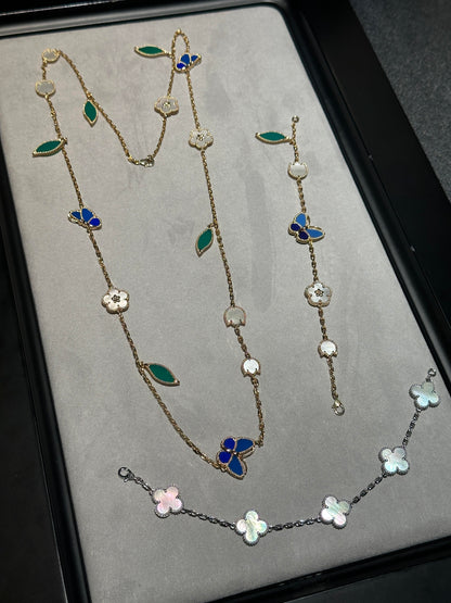 [Lumi Jewels] 26 NEW CLOVER 15 MOTIFS LUCKY NECKLACE