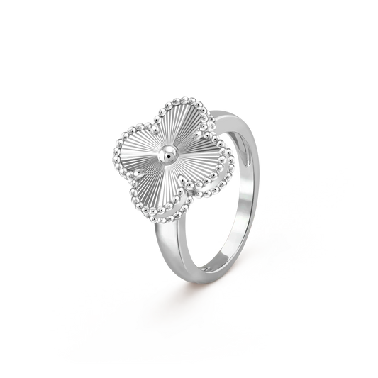 [Lumi Jewels]CLOVER SILVER RING