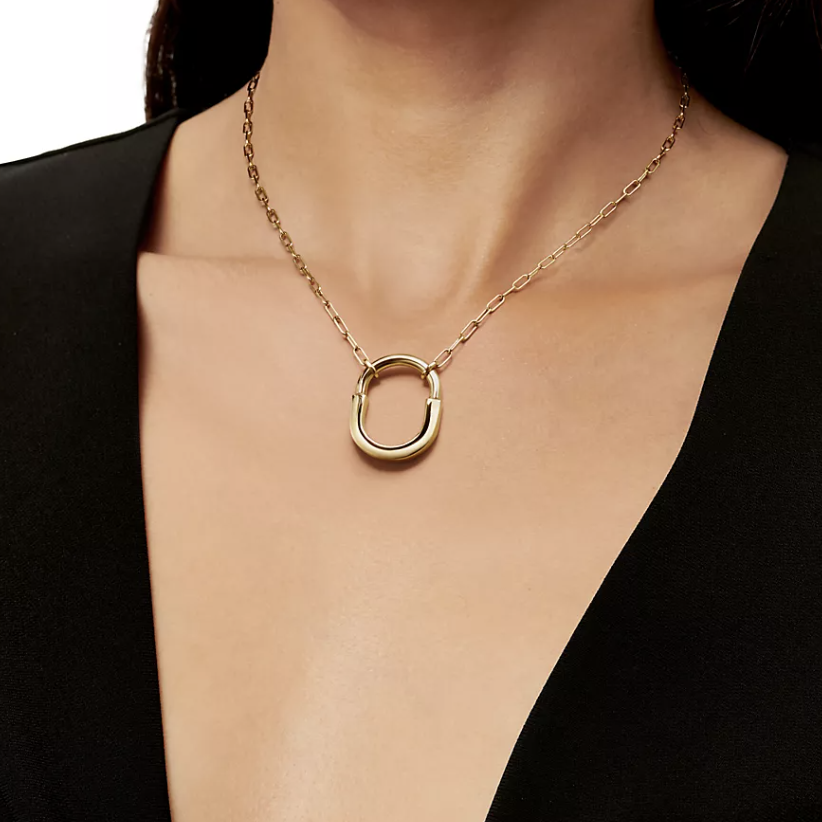 [Lumi Jewelry]LOCK NECKLACE GOLD