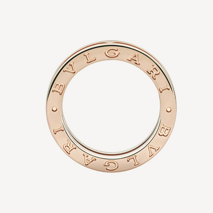 [Lumi Jewels]ZERO 1 ONE-BAND PAVED DIAMONDS ON THE SPIRAL RING