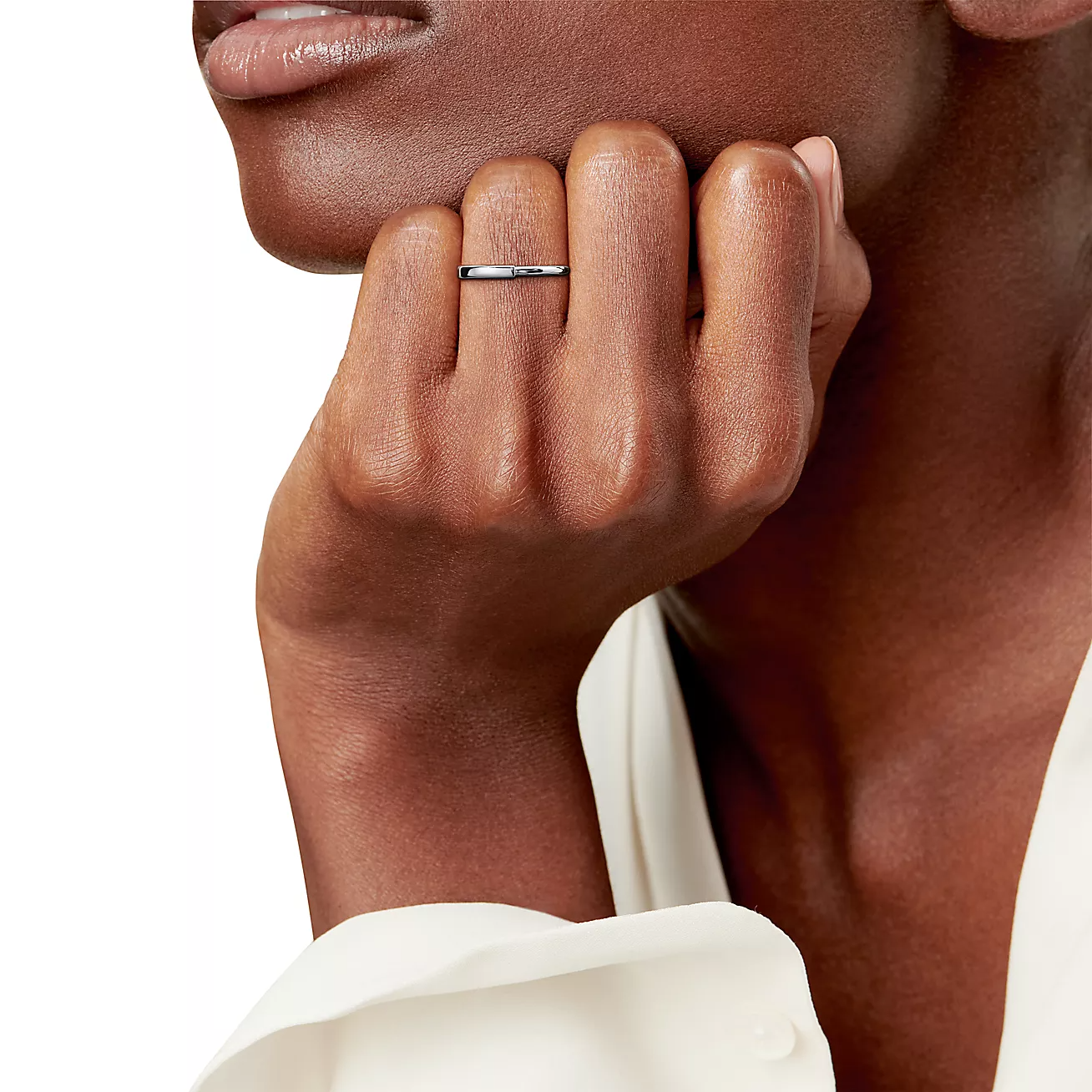 [Lumi Jewelry]LOCK RING SILVER