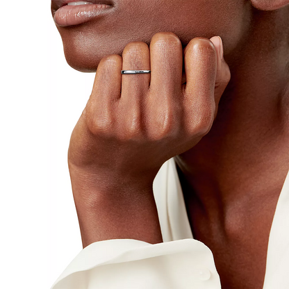 [Lumi Jewelry]LOCK RING SILVER