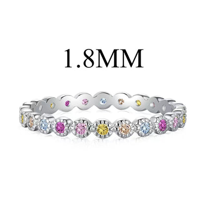 [Lumi Jewels]Unique Scintillating Round Cut Daily Ring